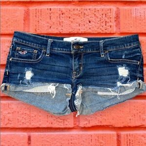 Hollister denim shorts size 5